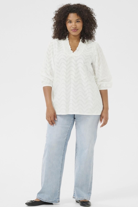 Kaffe Curve blouse voile golf