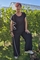 Curviss broek wijd contrast zijbies