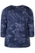 ZHENZI blouse V hals print