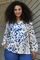 ZHENZI blouse Imary V hals