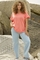 ZHENZI jeans fijne glitter