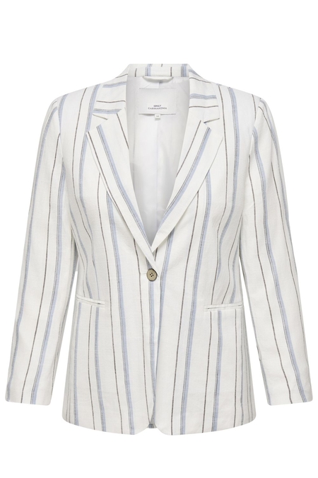 ONLY blazer CARSIESTA linnen streep