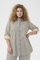Kaffe Curve blouse oprolmouw streep