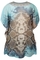 ZHENZI jurk kaftan Myri snake motief