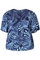 ZHENZI blouse Macy palmprint