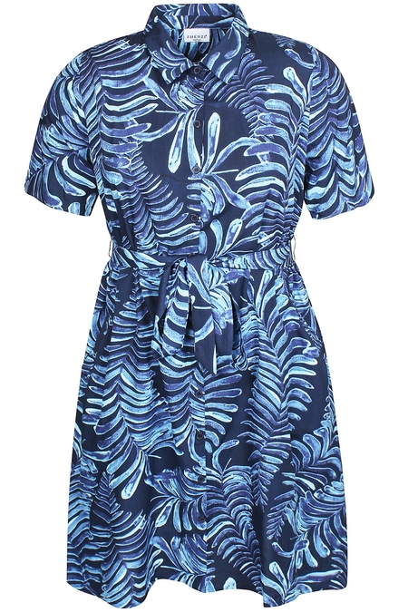ZHENZI jurk Macy palmprint