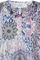ZHENZI jurk Lyne print