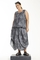 Gozzip Black singlet streep print