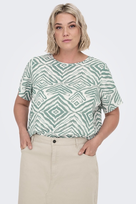 ONLY ECO blouse korte mouw
