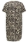 ONLY ECO midi jurk dierenprint