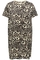 ONLY ECO midi jurk dierenprint