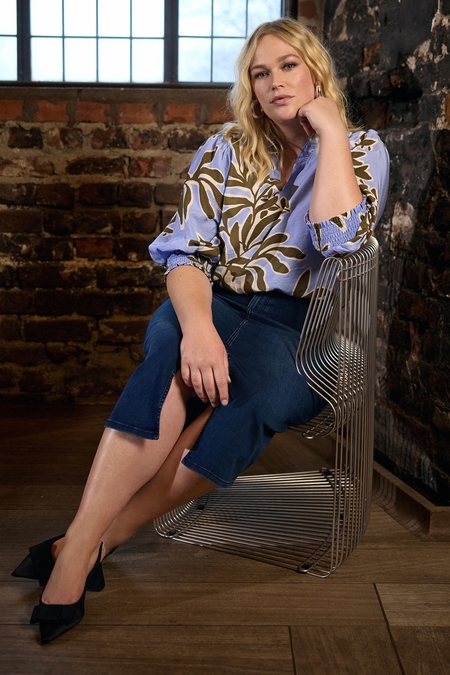 Wasabi eco blouse LINNEA