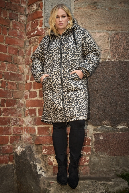 Wasabi jas luipaardprint