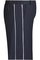 ZHENZI streep sweaterbroek met bies