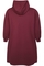 ZHENZI lange sweater capuchon