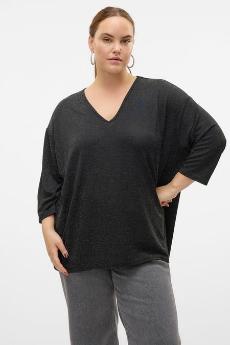 VERO MODA curve ECO glitter shirt
