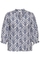 ONLY blouse print ruche hals