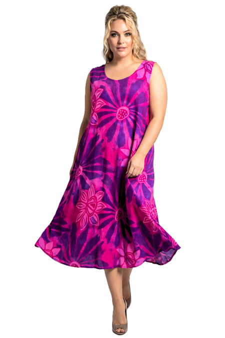 Luna jurk lois ronde hals