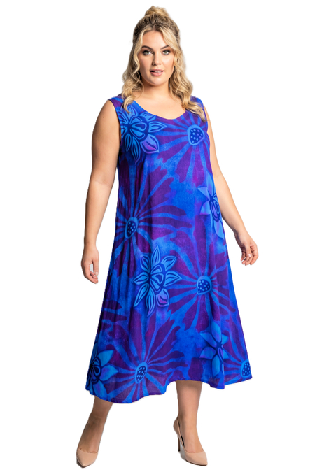 Luna jurk lois ronde hals