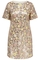 ONLY midi jurk korte mouw