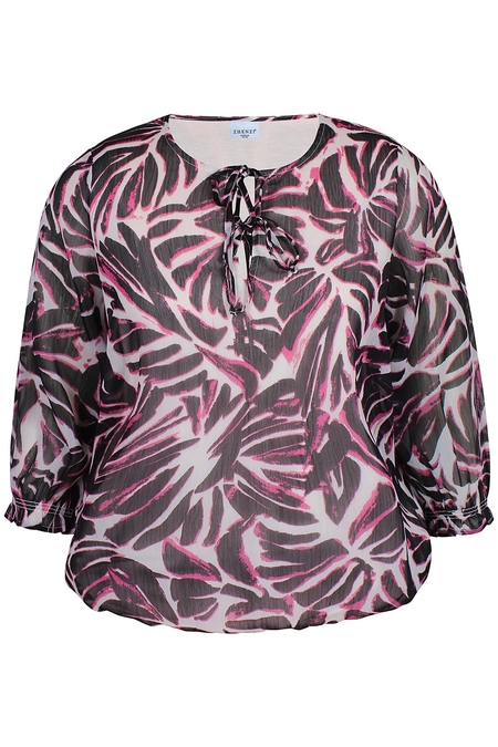 ZHENZI blouse 3/4 mouw