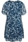 ZHENZI jurk korte mouw