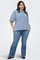 ONLY Glitter blouse korte mouwen boo
