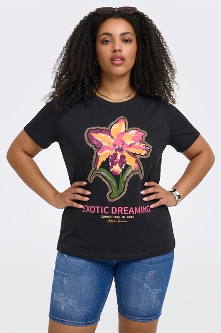 ONLY shirt korte mouw ronde hals