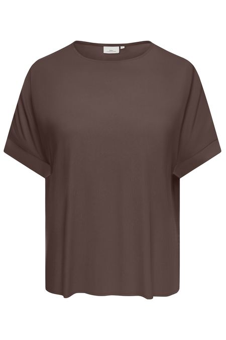 ONLY blouse korte mouw ronde hals EC