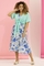 Zhenzi mouwloze print jurk Jackie