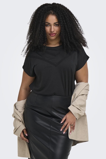ONLY shirt Coral v-hals