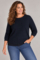 Yest Curve sweater Fuchsia Essential