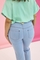 ZHENZI blouse korte mouw