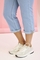 ZHENZI denim broek strepen