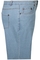 ZHENZI denim broek strepen