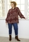 ZHENZI blouse grafische print