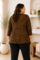 ZHENZI shirt streep met opdruk