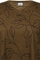 ZHENZI shirt streep met opdruk