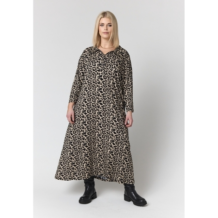 Studio jurk Sissi animal print