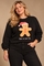 ONLY eco sweater Christmas lange mou