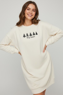 ONLY ECO jurk CARXMAS