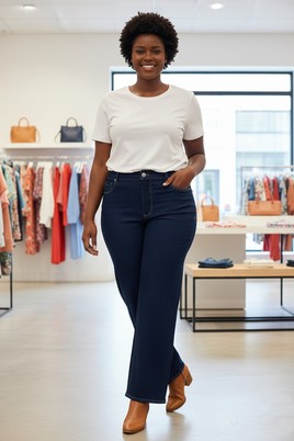 ONLY wide jeans Snow