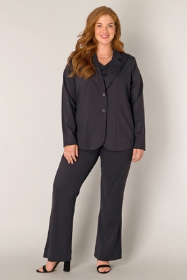 Base Level Curvy blazer Leah