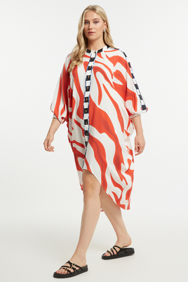 Mat fashion tuniek blouse