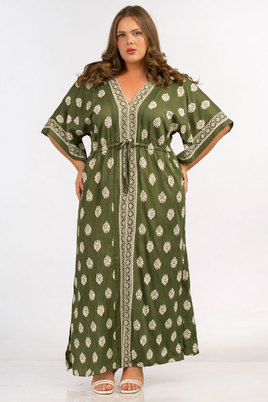 Curviss jurk kaftan look