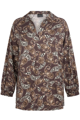 Ophilia blouse Jane print viscose