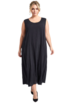 Luna jurk lois ronde hals