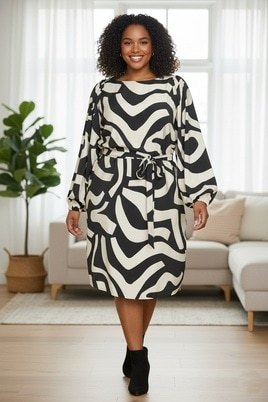 VERO MODA curve ECO jurk JOSIE