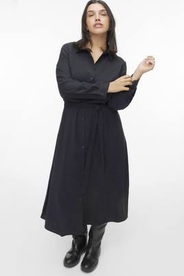 VERO MODA curve eco basic lange jurk