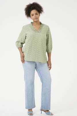 Kaffe Curve blouse voile golf